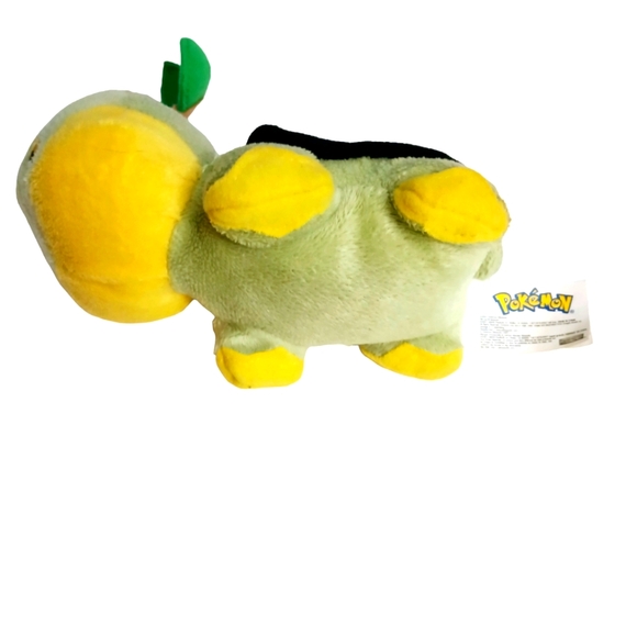 POKEMON TURTWIG DIAMOND & PEARL SITTING #387 GEN 4 PLUSH STUFFED ANIMAL 2008 - Picture 3 of 6